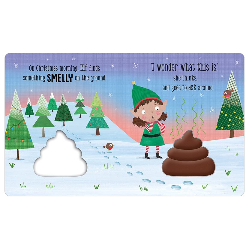 Product image 2 of Jingle Bells, Something Smells!, a board book for ages 3+, by Make Believe Ideas.