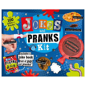 Product image 1 of Jokes and Pranks Kit, a box set for ages 8+, by Make Believe Ideas.