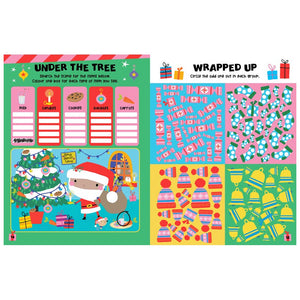 Product image 6 of Jolly Santa Activity Book, a sticker activity book for ages 4+, by Make Believe Ideas.