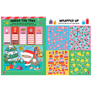 Product image 7 of Jolly Santa Activity Book, a sticker activity book for ages 4+, by Make Believe Ideas.