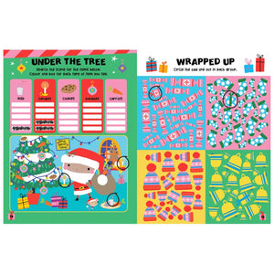 Product image 9 of Jolly Santa Activity Book, a sticker activity book for ages 4+, by Make Believe Ideas.