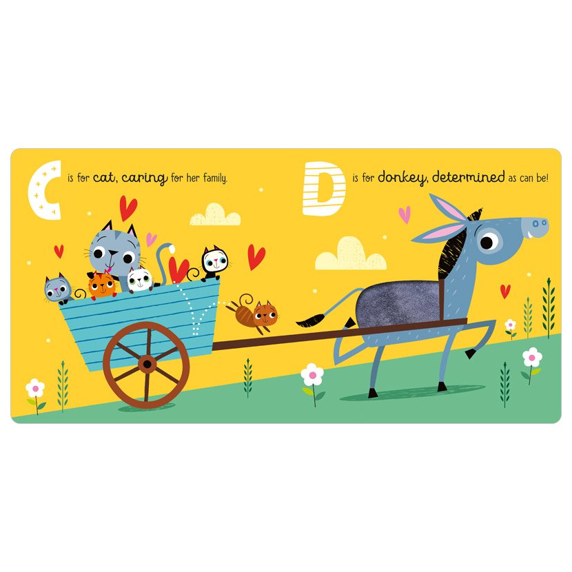 Product image 3 of K is for Kindness, a board book for ages 0+, by Make Believe Ideas.