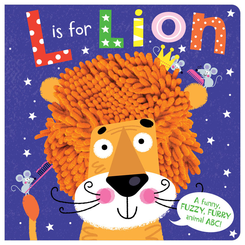 Product image 1 of L is for Lion, a board book for ages 0+, by Make Believe Ideas.