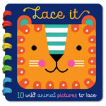 Product image 1 of Lace It, a board book for ages 3+, by Make Believe Ideas.