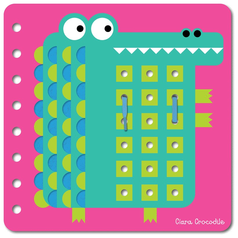 Product image 4 of Lace It, a board book for ages 3+, by Make Believe Ideas.