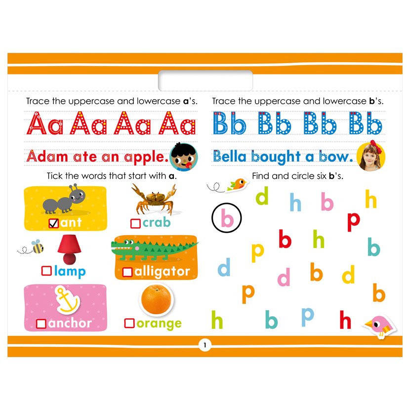 Product image 2 of Learning Pad Year One, a sticker activity book for ages 5+, by Make Believe Ideas.
