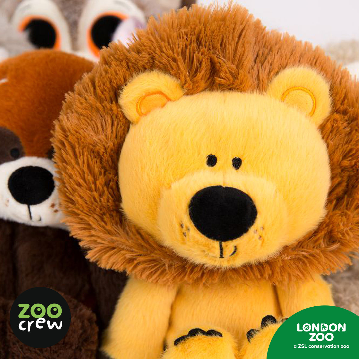 Product image 5 of Lennon the Lion, a plush toy for ages 0+, by Make Believe Ideas.