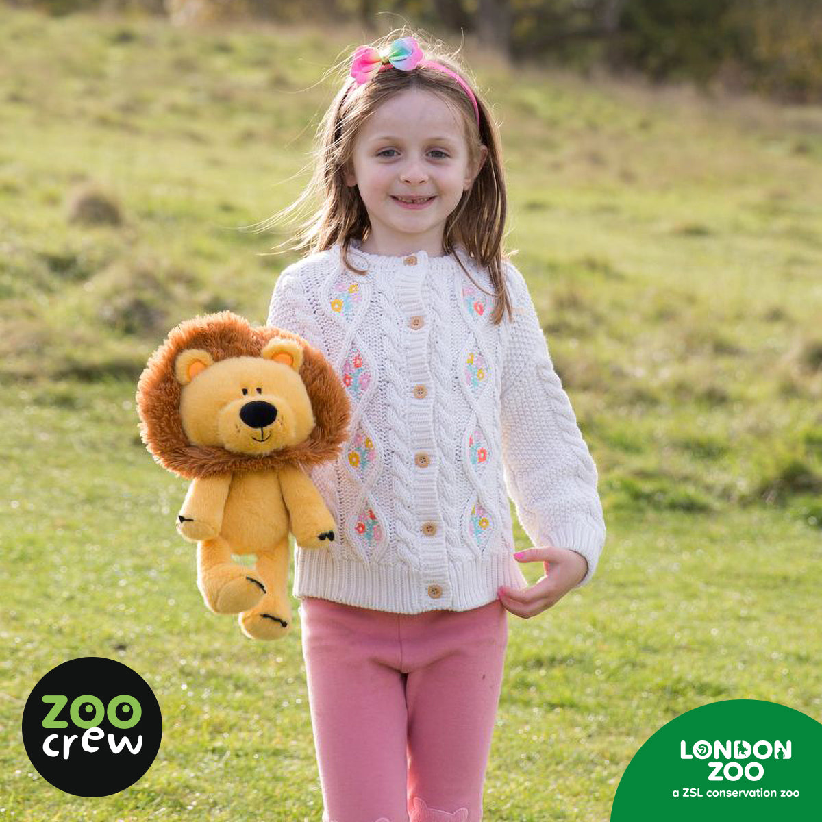 Product image 6 of Lennon the Lion, a plush toy for ages 0+, by Make Believe Ideas.