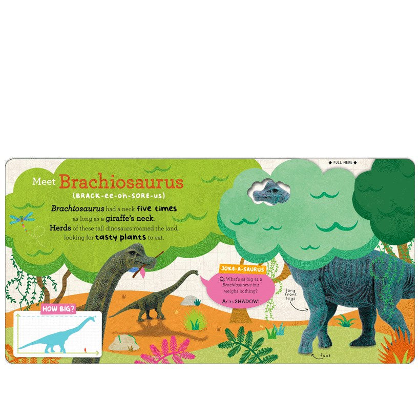 Product image 3 of Let's Explore... Dinos, a board book for ages 3+, by Make Believe Ideas.
