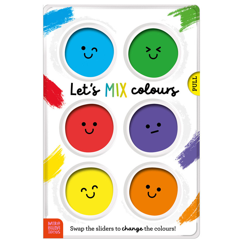 Product image 1 of Let's Mix Colours, a board book for ages 18 months+, by Make Believe Ideas.