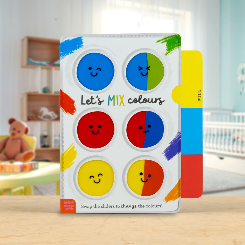 Product image 2 of Let's Mix Colours, a board book for ages 18 months+, by Make Believe Ideas.