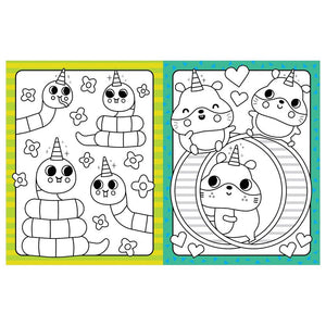 Product image 3 of Little Artist Cutiecorns Pets Colouring Book, a colouring book for ages 3+, by Make Believe Ideas.