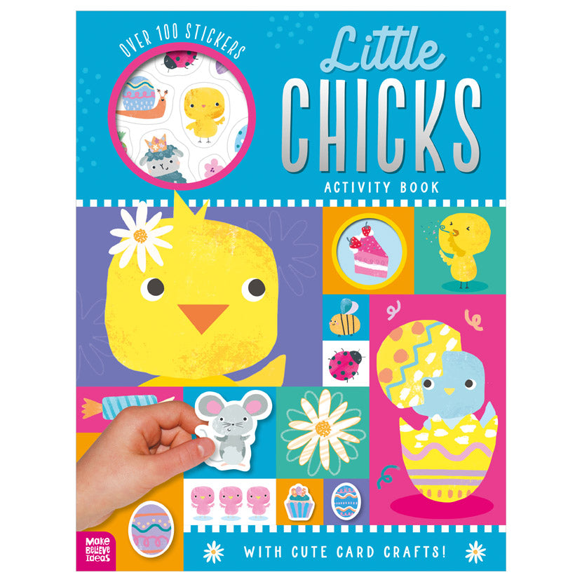 Product image 1 of Little Chicks Activity Book, a sticker activity book for ages 4+, by Make Believe Ideas.