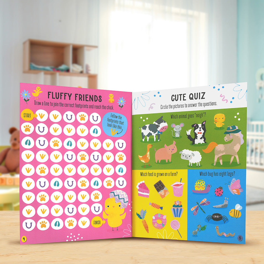 Product image 4 of Little Chicks Activity Book, a sticker activity book for ages 4+, by Make Believe Ideas.