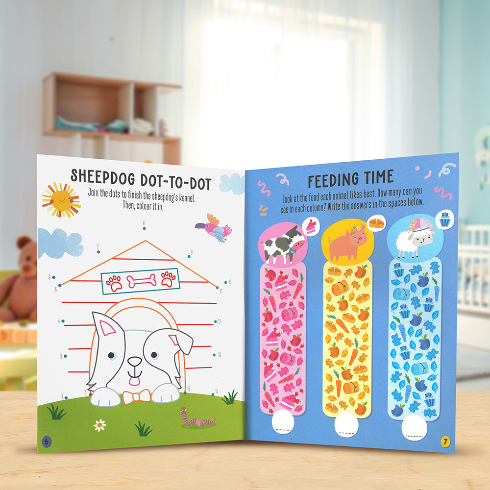Product image 5 of Little Chicks Activity Book, a sticker activity book for ages 4+, by Make Believe Ideas.