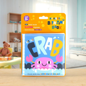 Product image 2 of Little Crab, a bath book for ages 0+, by Make Believe Ideas.