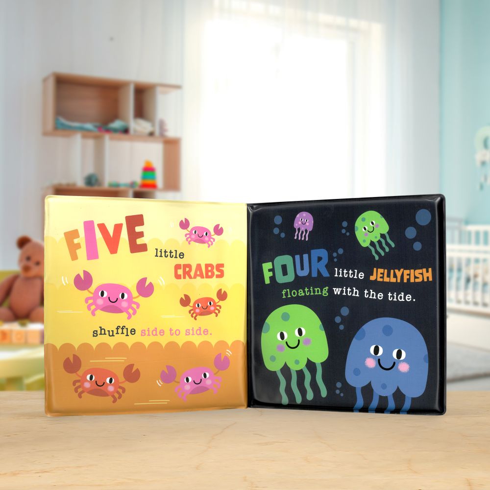 Product image 3 of Little Crab, a bath book for ages 0+, by Make Believe Ideas.