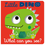 Product image 1 of Little Dino What Can You See?, a board book for ages 0+, by Make Believe Ideas.