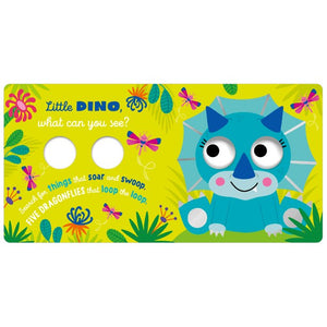 Product image 3 of Little Dino What Can You See?, a board book for ages 0+, by Make Believe Ideas.