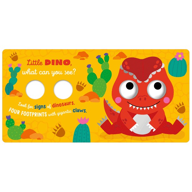 Product image 5 of Little Dino What Can You See?, a board book for ages 0+, by Make Believe Ideas.
