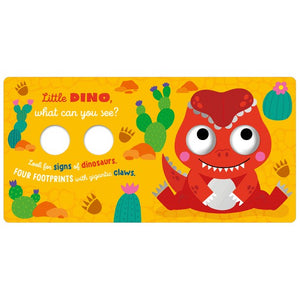 Product image 5 of Little Dino What Can You See?, a board book for ages 0+, by Make Believe Ideas.