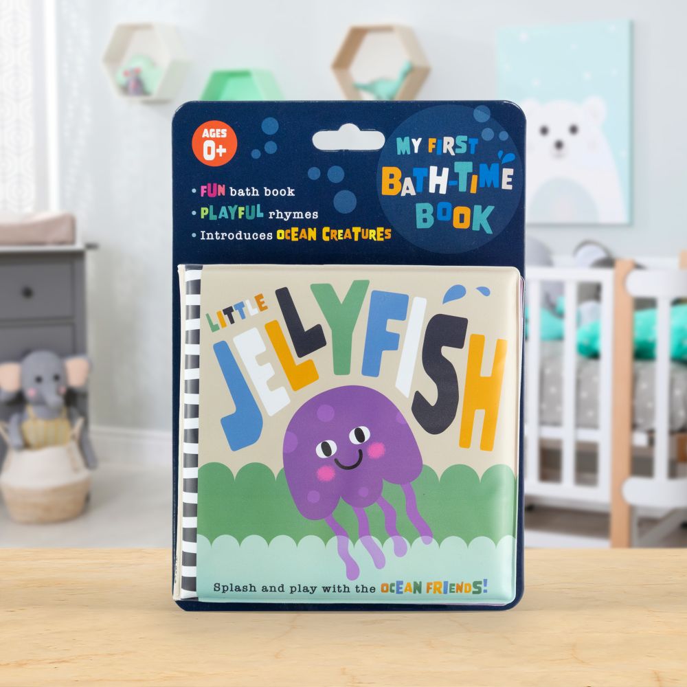 Product image 2 of Little Jellyfish, a bath book for ages 0+, by Make Believe Ideas.