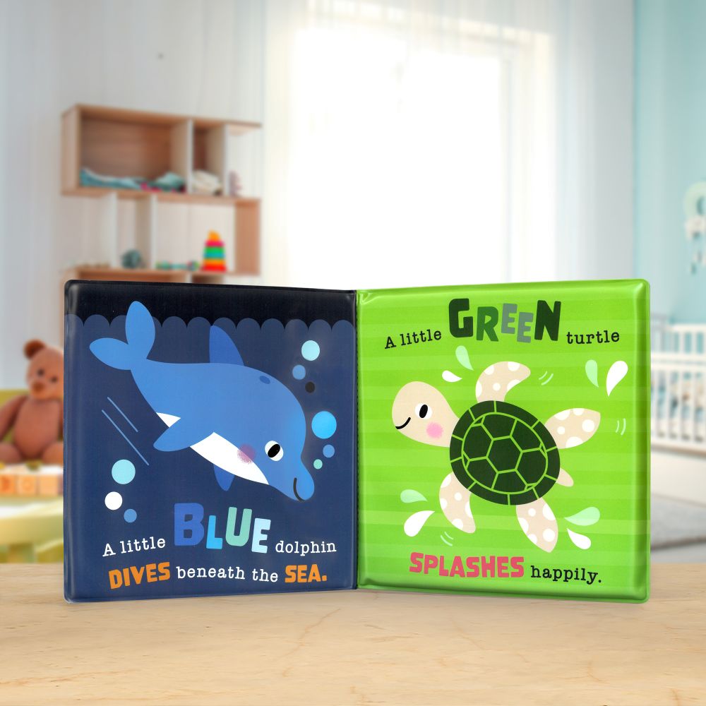 Product image 3 of Little Lobster, a bath book for ages 0+, by Make Believe Ideas.