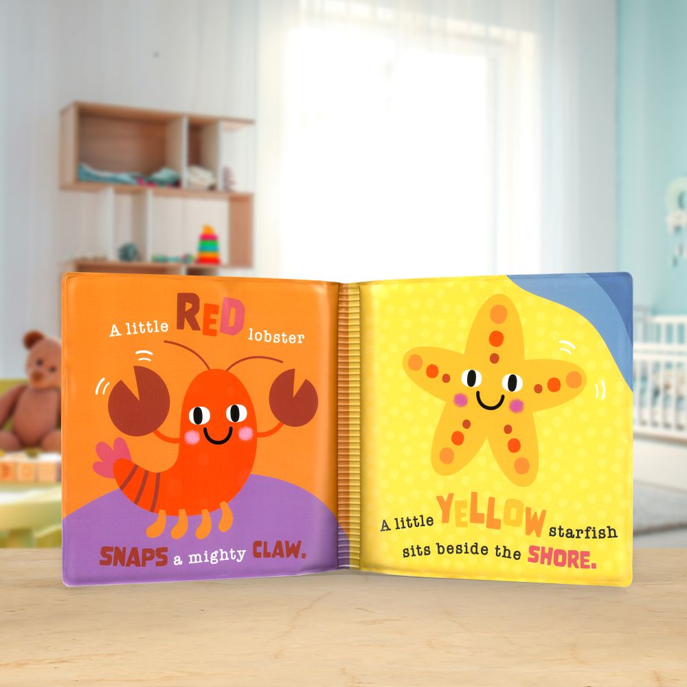 Product image 4 of Little Lobster, a bath book for ages 0+, by Make Believe Ideas.