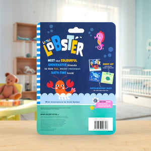 Product image 6 of Little Lobster, a bath book for ages 0+, by Make Believe Ideas.