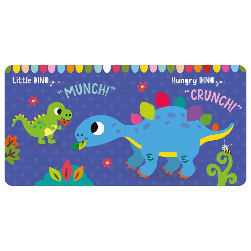 Product image 2 of Little Stars Dino Adventure, a cloth book for ages 0+, by Make Believe Ideas.
