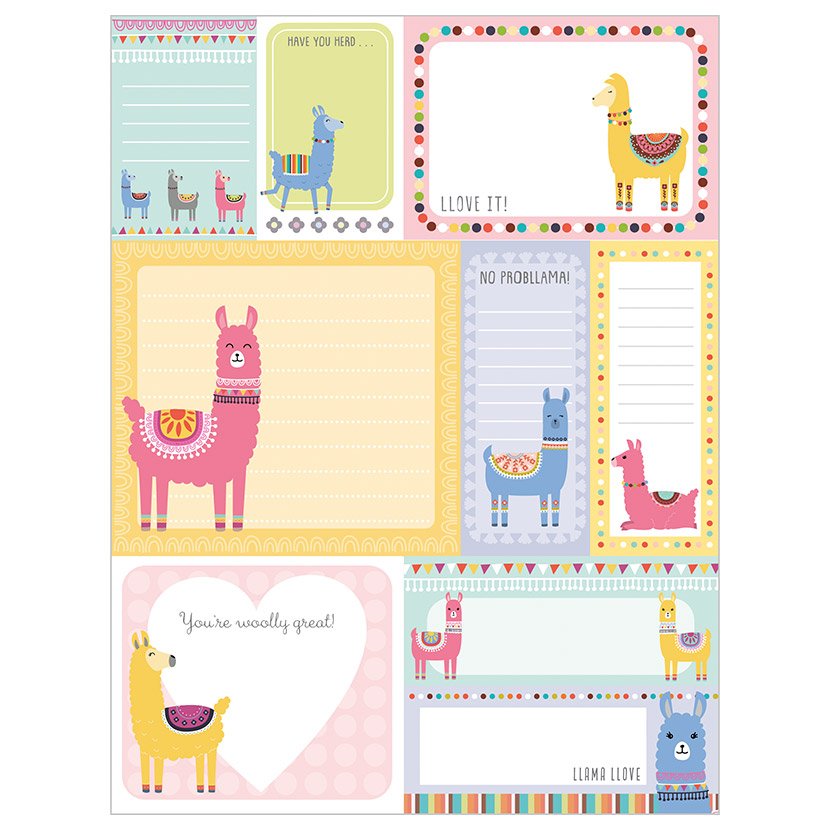 Product image 2 of Llama Love, a stationery item for ages 8+, by Make Believe Ideas.