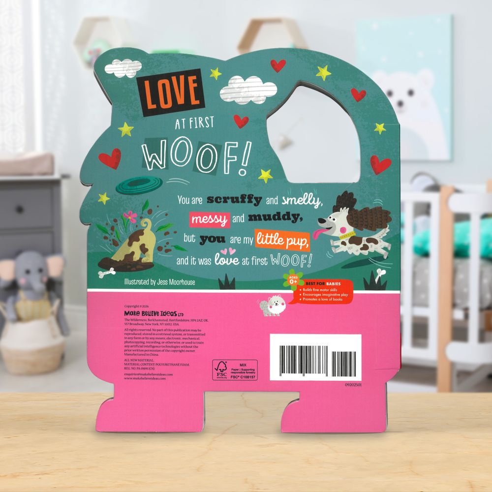 Product image 6 of Love at First Woof!, a board book for ages 0+, by Make Believe Ideas.