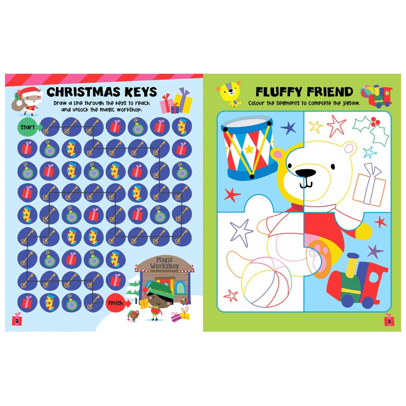 Product image 2 of Magic Workshop Activity Book, a sticker activity book for ages 4+, by Make Believe Ideas.