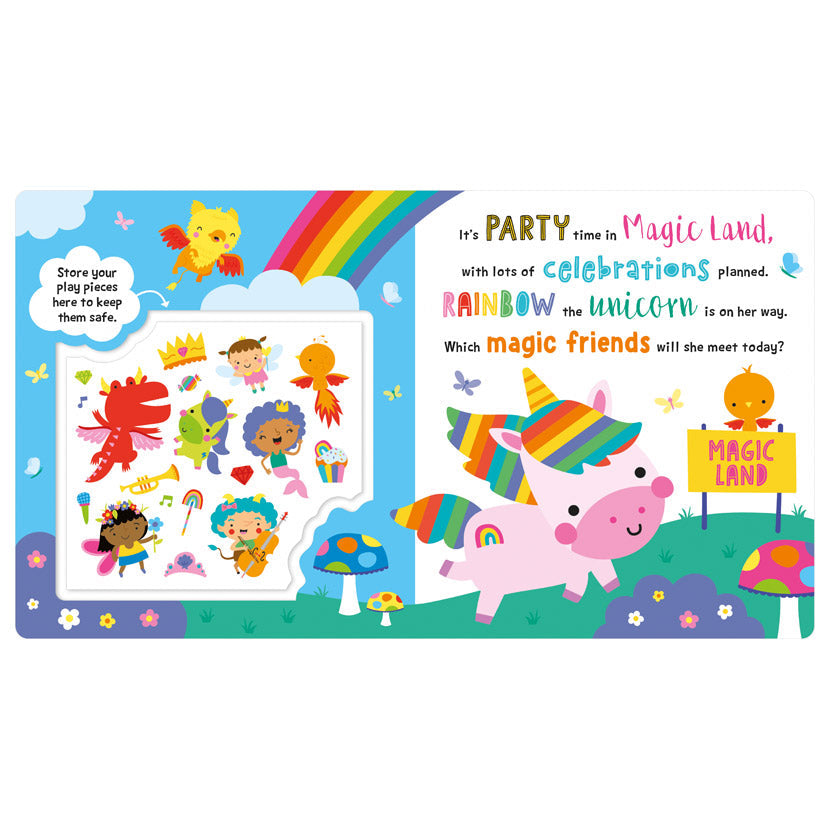 Product image 2 of Magical Friends, a board book for ages 3+, by Make Believe Ideas.