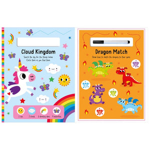 Product image 2 of Magical World, a sticker activity book for ages 3+, by Make Believe Ideas.