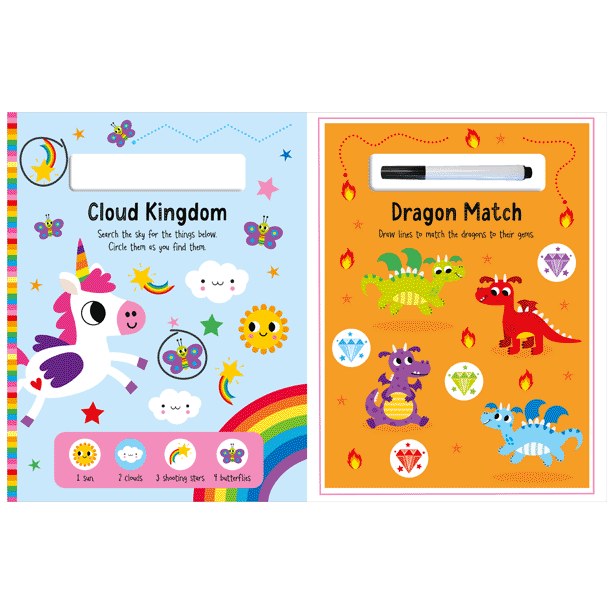 Product image 3 of Magical World, a sticker activity book for ages 3+, by Make Believe Ideas.