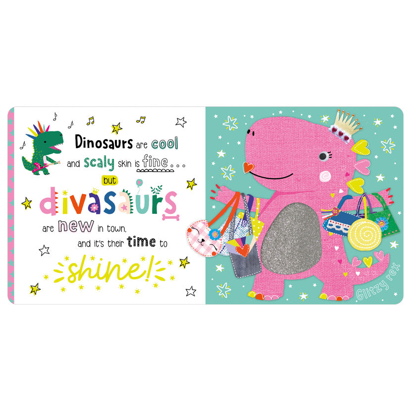 Product image 2 of Meet the Divasaurs, a board book for ages 0+, by Make Believe Ideas.