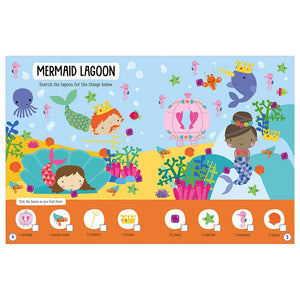 Product image 3 of Mermaids, a sticker activity book for ages 3+, by Make Believe Ideas.