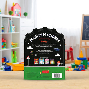 Product image 6 of Mighty Machines Activity Book, a sticker activity book for ages 4+, by Make Believe Ideas.