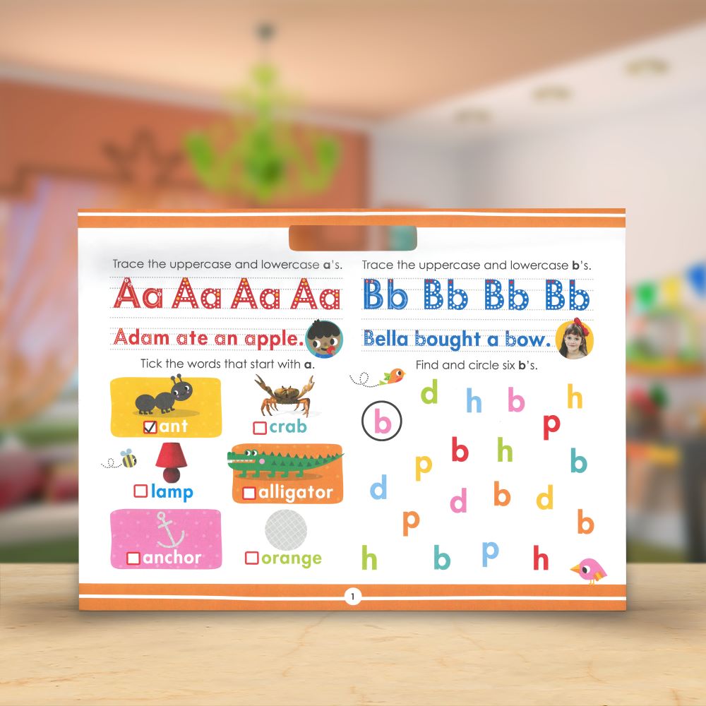 Product image 3 of Mini iQ Year 1 Learning Pad, a sticker activity book for ages 5+, by Make Believe Ideas.