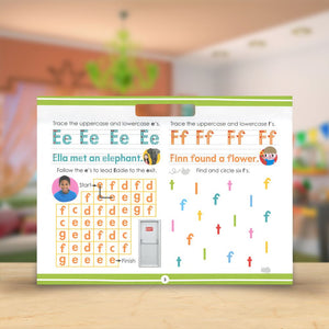 Product image 5 of Mini iQ Year 1 Learning Pad, a sticker activity book for ages 5+, by Make Believe Ideas.