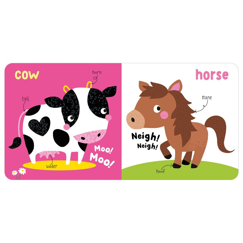 Product image 2 of Moo!, a board book for ages 0+, by Make Believe Ideas.