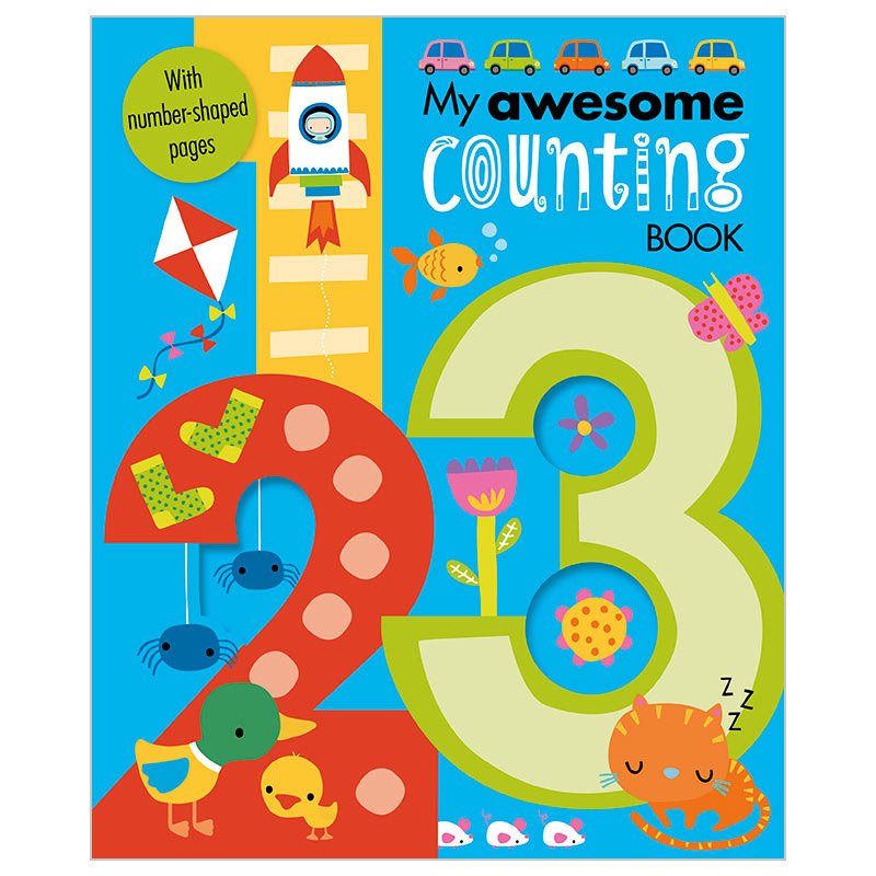 Product image 1 of My Awesome Counting Book, a board book for ages 0+, by Make Believe Ideas.