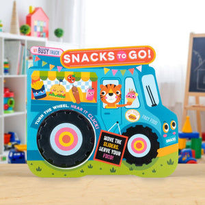 Product image 2 of My Busy Truck Snacks to Go!, a board book for ages 0+, by Make Believe Ideas.