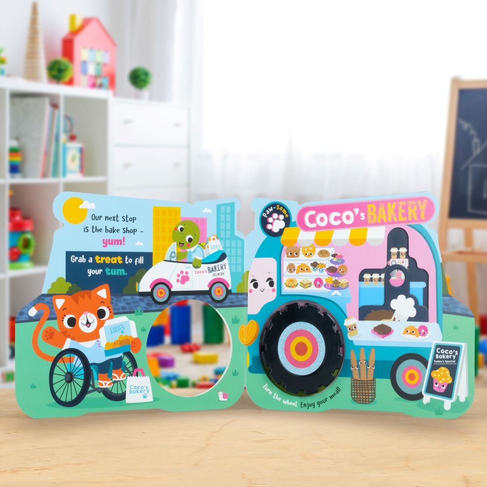 Product image 5 of My Busy Truck Snacks to Go!, a board book for ages 0+, by Make Believe Ideas.