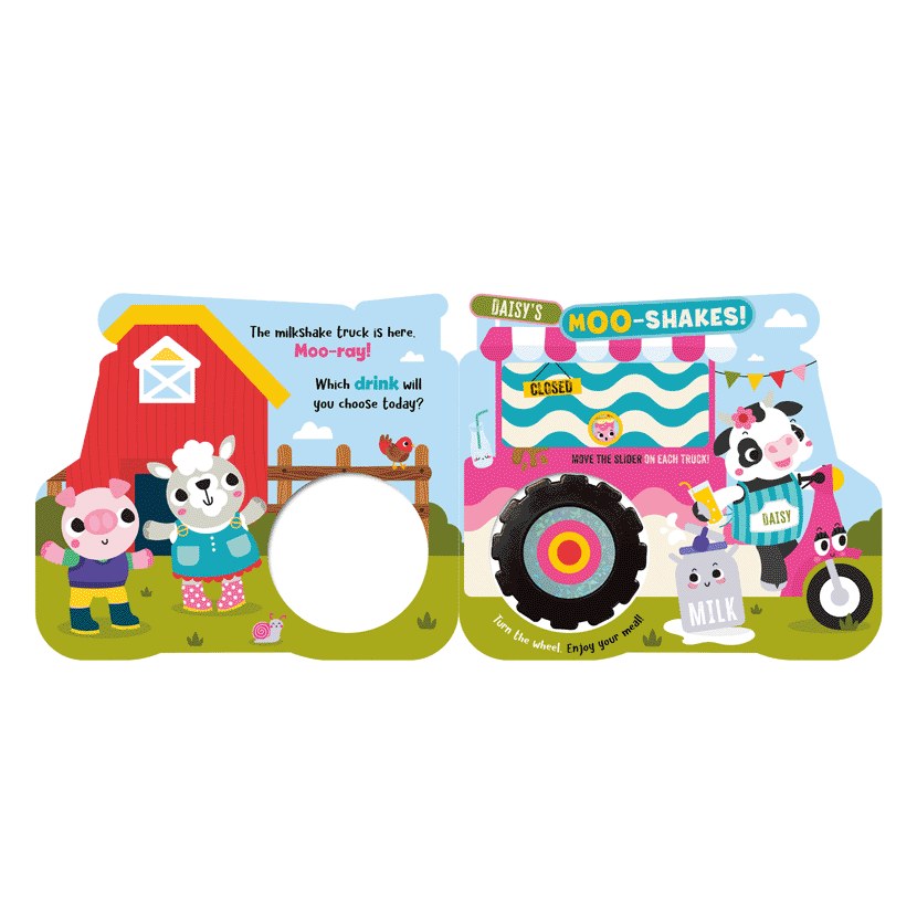 Product image 9 of My Busy Truck Snacks to Go!, a board book for ages 0+, by Make Believe Ideas.