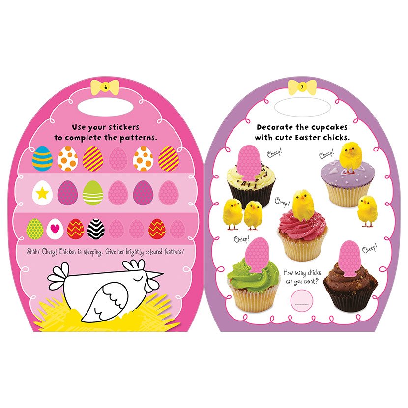 Product image 2 of My Easter Sticker Book, a sticker activity book for ages 3+, by Make Believe Ideas.