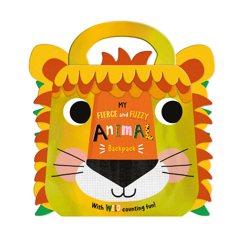 Product image 1 of My Fierce and Fuzzy Animal Backpack, a board book for ages 3+, by Make Believe Ideas.