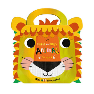 Product image 1 of My Fierce and Fuzzy Animal Backpack, a board book for ages 3+, by Make Believe Ideas.