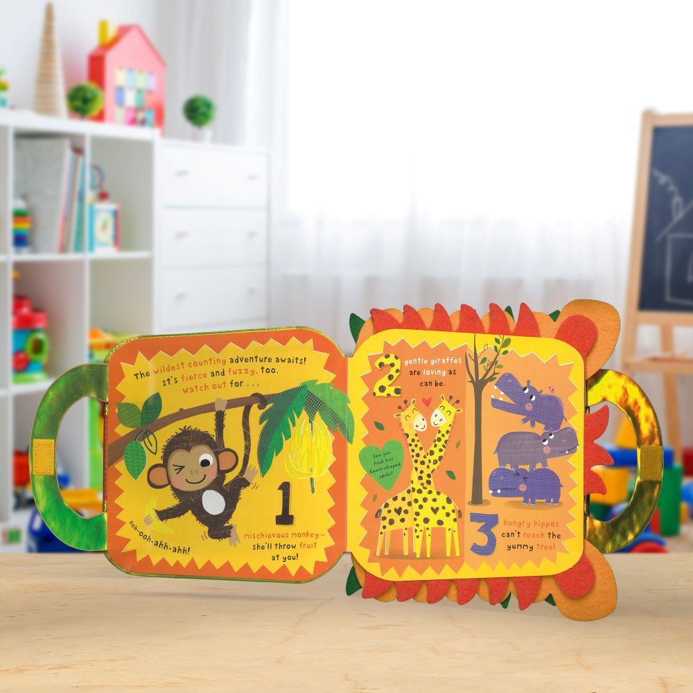 Product image 3 of My Fierce and Fuzzy Animal Backpack, a board book for ages 3+, by Make Believe Ideas.